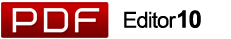 PDF Editor 10 Logo